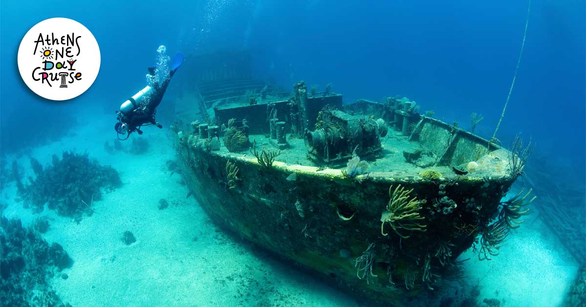 Shipwrecks in the Argosaronic Gulf (Part B) | One Day Cruise