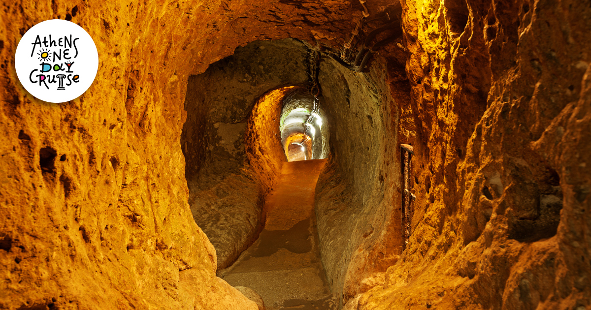 The catacombs of Panagia Faneromeni in Aegina | One Day Cruise