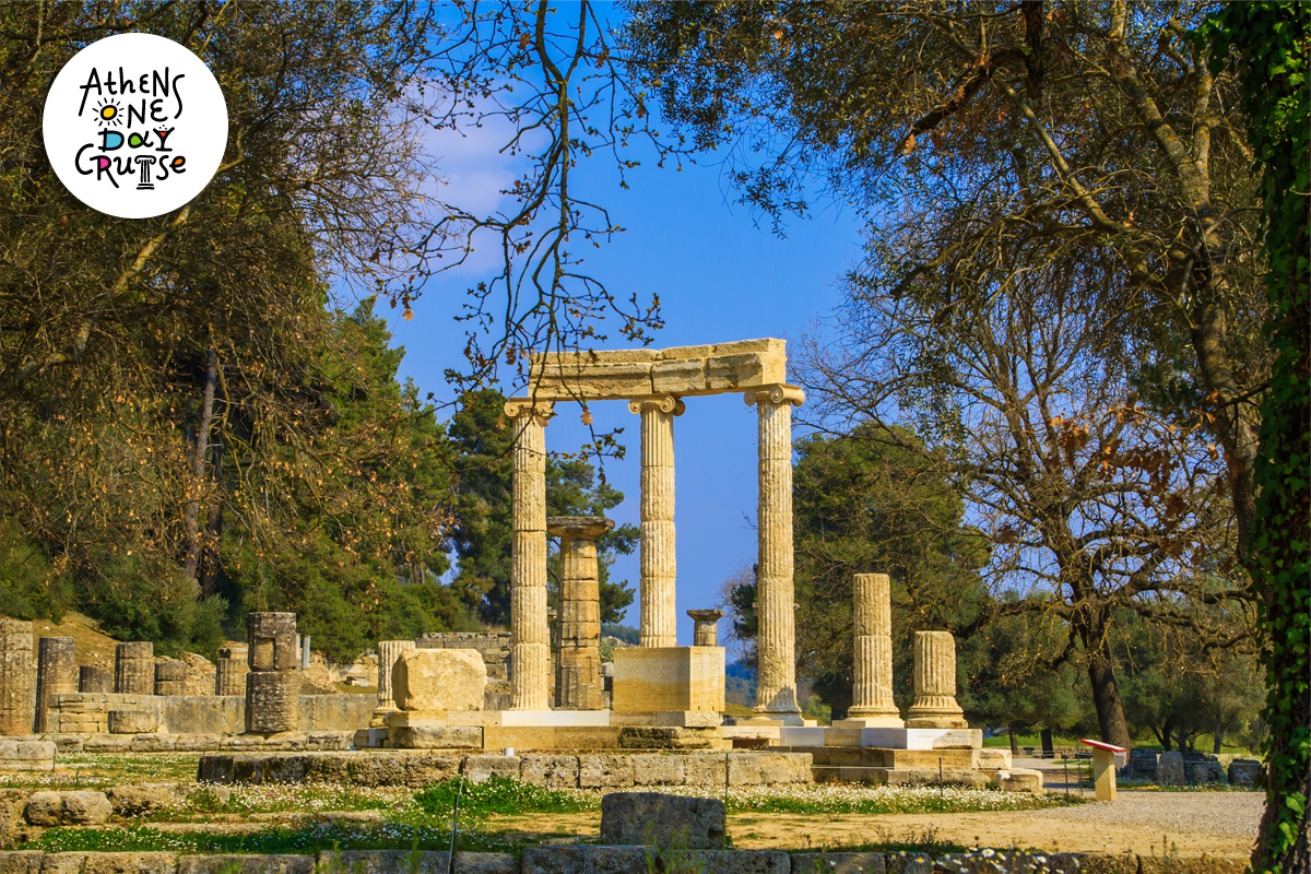 The Olympians of the Saronic Gulf from antiquity until today | One Day Cruise